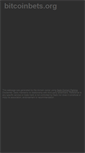 Mobile Screenshot of bitcoinbets.org